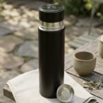 Digital Temperature Display Water Bottle with Infuser