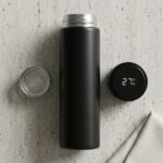Digital Temperature Display Water Bottle with Infuser