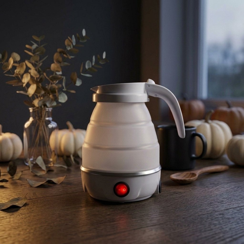 Portable Collapsible Travel Electric Kettle